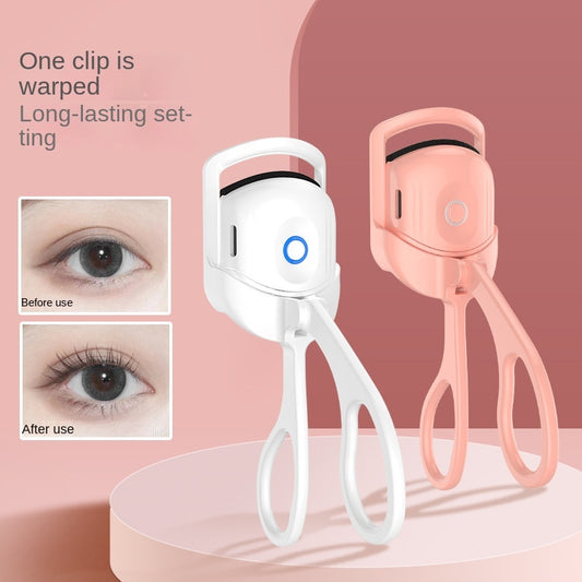 Rechargeable Heated Eyelash Curler – Long-Lasting Curls | Portable & Electric Lash Comb