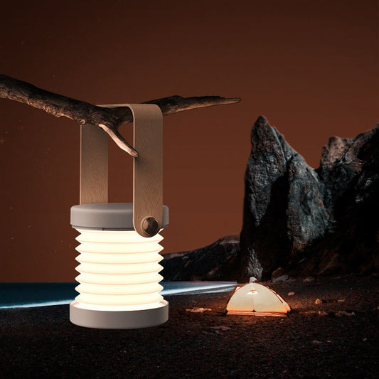 Foldable Touch Dimmable LED Reading Night Light – Portable USB Lantern
