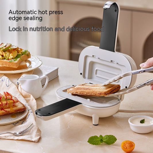 Compact Breakfast Machine – Hot Pressing Sandwich & Bread Toaster for Home Use