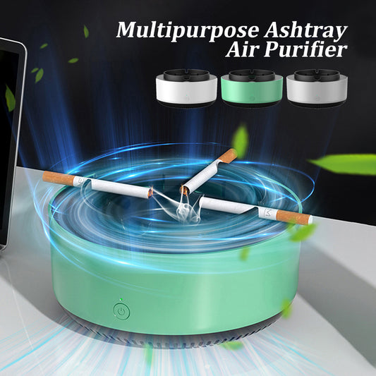 Smoke Removal Ashtray - Portable Automatic Car Air Purifier